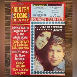 Vintage Country Song Roundup Magazine
